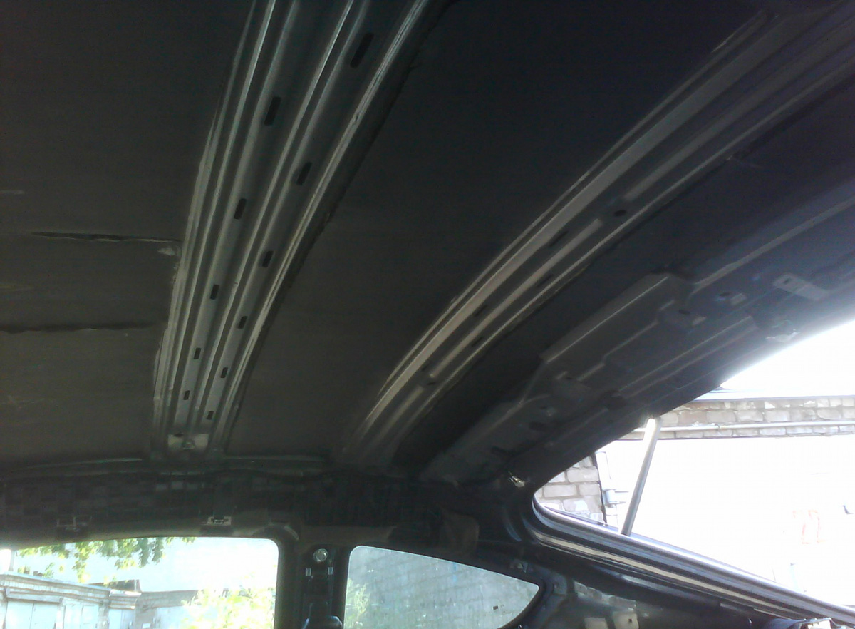 Шумоизоляция потолка автомобиля