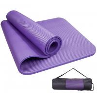 Коврик-Мат для йоги и фитнеса из вспененного каучука I.Care NBR 180х78см + чехол (MS 2608-1)