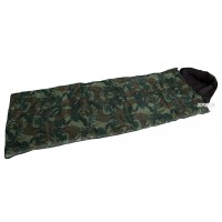 Спальный мешок (спальник) одеяло с капюшоном OSPORT Студент камуфляж (FI-0021)