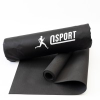 Коврик для йоги и фитнеса + чехол (йога мат, каремат спортивный) OSPORT Yoga Pro 3мм (OF-0089)