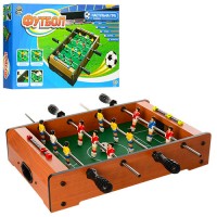 Настольный футбол детский на штангах деревянный 53х30.5х6см Limo Toy (HG 235AN)