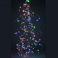 Гирлянда новогодняя (украшение на елку) цветная декорация (пучок) светодиодная для дома 2м Stenson (R87569)
