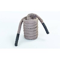 Канат для кроссфита из полипропилена в защитном рукаве 38 мм 9м Zel BATTLE ROPE (FI-5719-9)