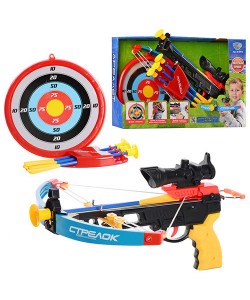 Детский Арбалет в наборе с мишенью LIMO TOY (M 0010), 17757, M 0010, LIMO TOY, Детские игрушки