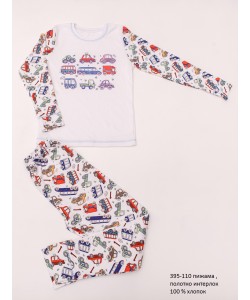 Пижама детская (ночнушка) для детей мальчиков (девочек) OBABY (395-110), 19718, 395-110, OBABY, Пижамы детские