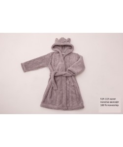 Халат детский с капюшоном для детей мальчиков (девочек) OBABY (514-115), 19721, 514-115, OBABY, Пижамы детские