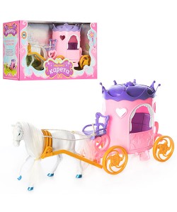 Детсая игрушка карета принцессы с лошадью Metr Plus (315), 18726, 315, Metr Plus, Детские игрушки