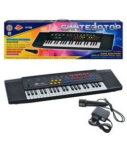 Электронный синтезатор (пианино) с микрофоном Metr Plus (SK 3738), 18736, SK 3738, Metr Plus, Детские игрушки
