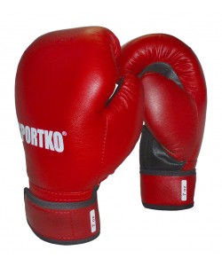 Боксерские перчатки из кожвинила Sportko 7 oz (ПД2-7), 18012, ПД2-7, Sportko, Тренировочные перчатки