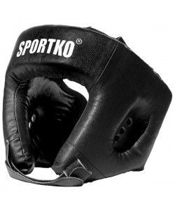 Шлем боксерский кожаный Sportko (ОК1), 18082, ОК1, Sportko, Защитная экипировка