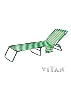 Раскладушка Vitan Диагональ 7071, 16477, 7071, Vitan, Садовая мебель