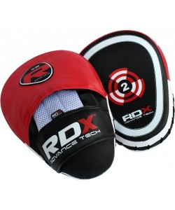 Лапы боксерские RDX Gel Focus Red, 11517, 11001, RDX, Макивары, лапы для бокса