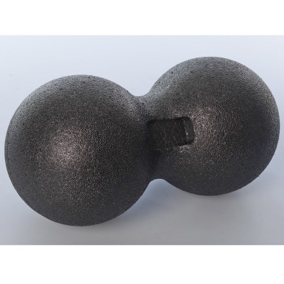 Массажер для ног и рук мышц спины (мяч массажный арахис для йоги и фитнеса) OSPORT Duoball 24-12см (MS 2758-1)