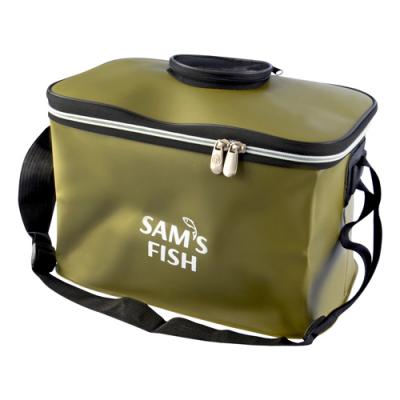 Сумка рыбацкая (чехол, ведро мягкое, ящик для рыбалки) для хранения рыбы и прикормки EVA 30 см (SF23840)