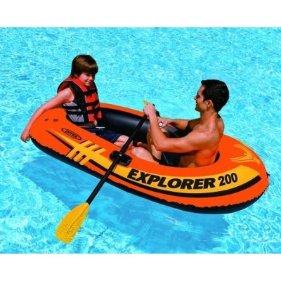 Детская надувная лодка EXPLORER 200 (58330)