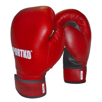Боксерские перчатки из кожвинила Sportko 7 oz (ПД2-7)