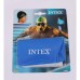 Силиконовая шапочка для плавания и бассейна универсальная Intex (55991)