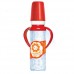 Бутылочка детская НЯМА для кормления новорожденных 250 мл с ручками с силиконовой соской Мирта (8450)