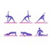 Блок для йоги (йога блок, кирпич для йоги) OSPORT EVA Asana (MS 0858-5)