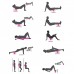 Валик (ролик, роллер) массажный для йоги, фитнеса (спины и ног) OSPORT (MS 2346)