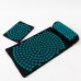 Массажный коврик Аппликатор Кузнецова + валик + подушка массажер для спины/шеи/ног OSPORT Lotus Set (n-0003)