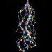 Гирлянда новогодняя (украшение) цветная декорация (пучок) светодиодная для дома 2м Multicolor Stenson (R87569)