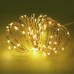 Гирлянда новогодняя (украшение) пластиковая наружная светодиодная для дома 10м Yellow Stenson (R82856)