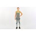 Майка для фитнеса и йоги полиэстер, лайкра Zelart Domino (CO-9006)