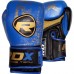 Боксерские перчатки RDX Ultra Gold Blue