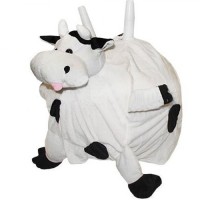 Мяч детский попрыгун с рожками Корова BA-3009