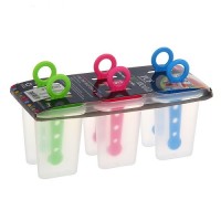 Формы (формочки) для мороженого (кулинарии) леденцов пластиковые для дома 6шт Stenson (R84712)