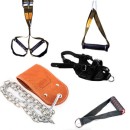 Лямки, петлі, ремені для тяги, штанги та турніка