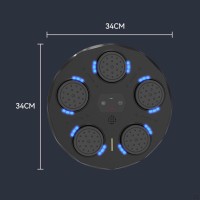 Настінний тренажер для боксу музичний електронна мішень для відпрацювання ударів OSPORT (MS 4232-1)