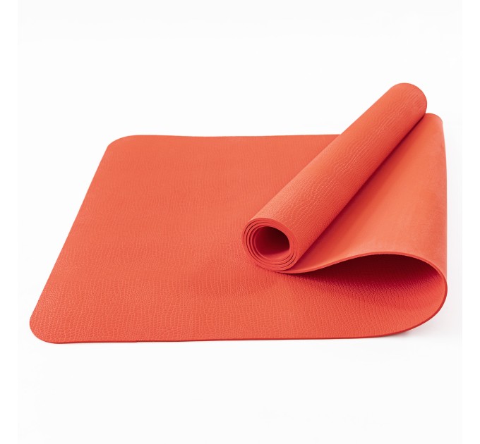 Килимок для йоги та фітнесу + чохол (йога мат, каремат спортивний) OSPORT Yoga Pro 3мм (OF-0089)