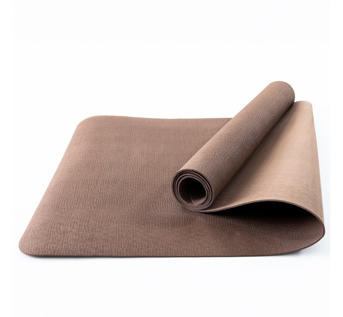 Килимок для йоги та фітнесу + чохол (йога мат, каремат спортивний) OSPORT Yoga Pro 3мм (OF-0089)