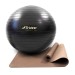 Килимок для йоги та фітнесу (каремат) + фітбол м'яч для фітнесу, вагітних 85 см OSPORT Set 93 (n-0123)