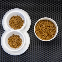 Коврик под миски для домашних животных, подкладка под тарелку для кошек 40х30 см OSPORT (R-00039)