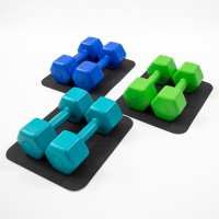 Гантели для фитнеса пластиковые цельные (неразборные) + коврик OSPORT Lite 2шт по 3 кг (OF-0216) Гантели для фитнеса пластиковые цельные (неразборные) + коврик OSPORT Lite 2шт по 3 кг (OF-0216)