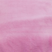 Ткань Велсофт (махра махровое полотно) двухсторонняя однотонная 260г/м2 ширина 210см Розовый (TK-0086)