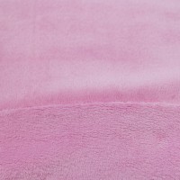 Ткань Велсофт (махра махровое полотно) двухсторонняя однотонная 260г/м2 ширина 210см Розовый (TK-0086)