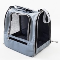 Рюкзак переноска для кошек и собак маленьких пород, прозрачная сумка для животных Faina Torba (ZO-0004)