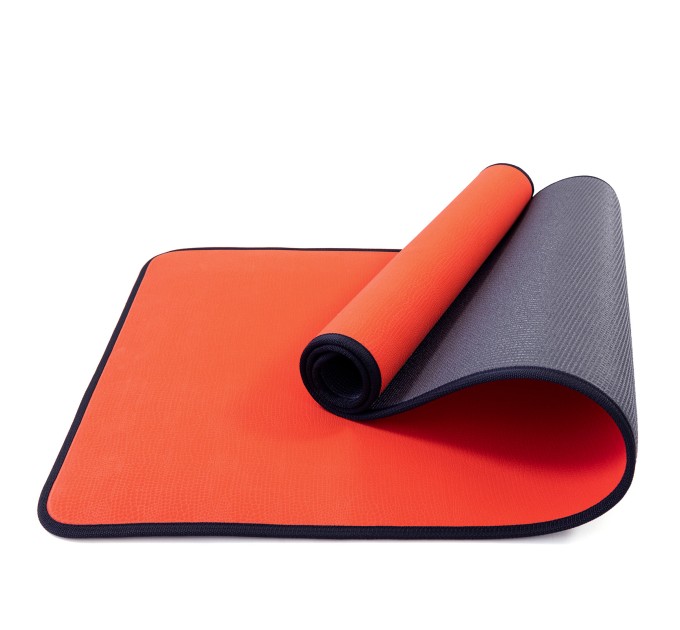 Коврик для йоги и фитнеса EVA двухслойный (йога мат, каремат спортивный) OSPORT Yoga Pro+ 8мм (OF-0275)