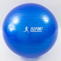 Фитбол (Мяч для фитнеса, гимнастический) глянец OSPORT 65 см (OF-0018)