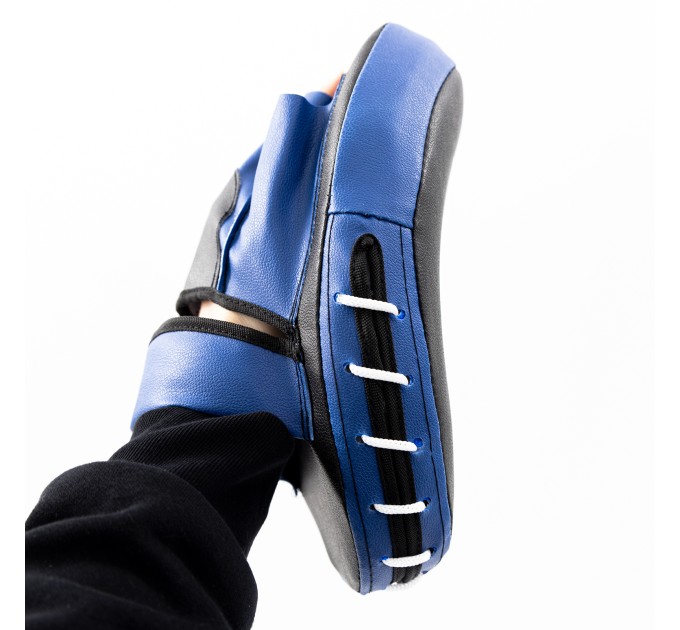 Лапи боксерські (для боксу) гнуті зі шкірвінілу OSPORT Lite (FI-0123)