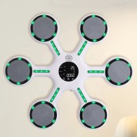 Тренажер настенный для бокса музыкальный с подсветкой электронная мишень для отработки ударов OSPORT (MS 4230)