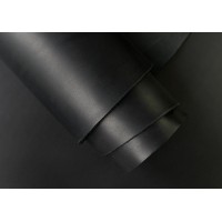 Кожа ременная галантерейная 4+ мм, ременной краст чепрак Черный (TK-0098)