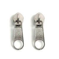 Бегунок для молнии спираль (пуллер металлический) собачка-слайдер к спиральной молнии Т8 Никель (FY-0034) Бегунок для молнии спираль (пуллер металлический) собачка-слайдер к спиральной молнии Т8 Никель (FY-0034)