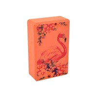 Блок для йоги (йога блок, цегла для йоги) OSPORT EVA Flamingo (MS 0858-13)