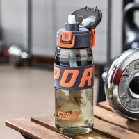 Спортивная бутылка-поилка для воды и напитков, бутылочка для спорта и тренировок 665мл OSPORT (MS 4622)