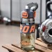 Спортивная бутылка-поилка для воды и напитков, бутылочка для спорта и тренировок 665мл OSPORT (MS 4622)